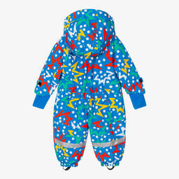 Stella McCartney Kids-Baby Boys Blue Star Snowsuit | Childrensalon Outlet