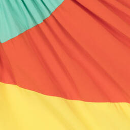 Stella McCartney Kids-Baby Girls Green Colourblock Bow Dress | Childrensalon Outlet