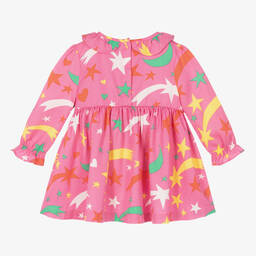 Stella McCartney Kids-Розовое платье и трусики со звездами для малышек | Childrensalon Outlet