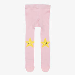 Stella McCartney Kids-Baby Girls Pink Star Tights | Childrensalon Outlet