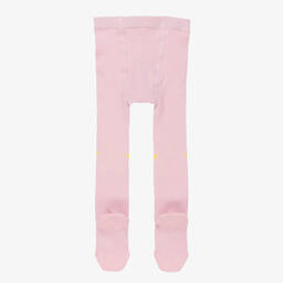 Stella McCartney Kids-Baby Girls Pink Star Tights | Childrensalon Outlet