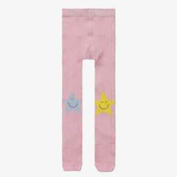 Stella McCartney Kids-Розовые колготки со звездами | Childrensalon Outlet