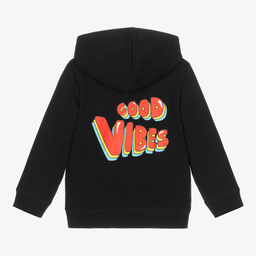 Stella McCartney Kids-Черная худи из органического хлопка | Childrensalon Outlet