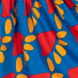 Stella McCartney Kids-Синее платье из органического хлопка | Childrensalon Outlet