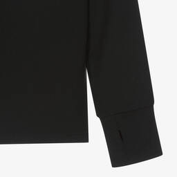 Stella McCartney Kids-Boys Black Active Logo Top | Childrensalon Outlet