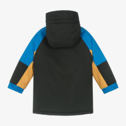 Stella McCartney Kids-معطف بهودي لون أسود وأزرق للأولاد | Childrensalon Outlet