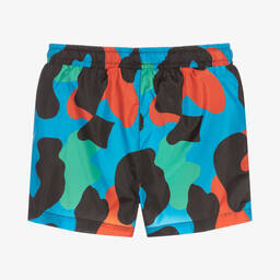 Stella McCartney Kids-Черные, синие и красные шорты | Childrensalon Outlet