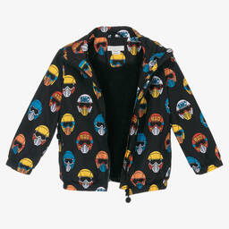 Stella McCartney Kids-Черная куртка со шлемами | Childrensalon Outlet
