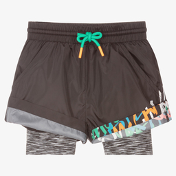 Stella McCartney Kids-شورت لون أسود للأولاد | Childrensalon Outlet