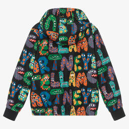 Stella McCartney Kids-Черная куртка из переработанного материала на молнии | Childrensalon Outlet