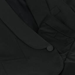 Stella McCartney Kids-بدلة مزيج صوف لون أسود للأولاد | Childrensalon Outlet