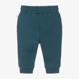 Stella McCartney Kids-Boys Blue Cotton Monster Print Joggers | Childrensalon Outlet