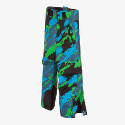 Stella McCartney Kids-Сине-зеленые лыжные штаны | Childrensalon Outlet