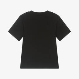 Stella McCartney Kids-Boys Charcoal Enchanted Cotton Tee | Childrensalon Outlet