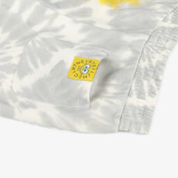 Stella McCartney Kids-Boys Charcoal SpongeBob Tie-Dye Shorts | Childrensalon Outlet