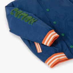 Stella McCartney Kids-Boys Cosmic Blue Short Jacket | Childrensalon Outlet