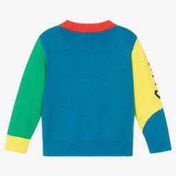 Stella McCartney Kids-Boys Cotton Knitted Sweater | Childrensalon Outlet