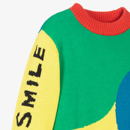 Stella McCartney Kids-Boys Cotton Knitted Sweater | Childrensalon Outlet
