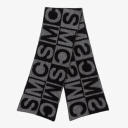 Stella McCartney Kids-Boys Grey and Black Logo Wrap | Childrensalon Outlet