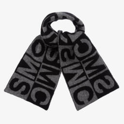 Stella McCartney Kids-Boys Grey and Black Logo Wrap | Childrensalon Outlet
