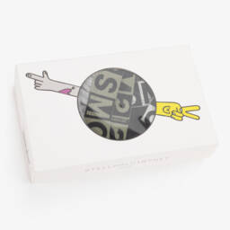 Stella McCartney Kids-Boys Grey & Black Logo Boxers Duo | Childrensalon Outlet