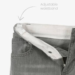 Stella McCartney Kids-Boys Grey Shark Denim Jeans | Childrensalon Outlet