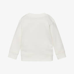 Stella McCartney Kids-Boys Ivory Cotton Bunny Jumper | Childrensalon Outlet