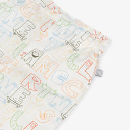 Stella McCartney Kids-Кремовые поплиновые брюки для мальчиков | Childrensalon Outlet