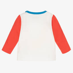 Stella McCartney Kids-Boys Off-White Cotton Top | Childrensalon Outlet