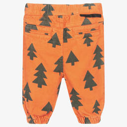 Stella McCartney Kids-Boys Orange Cotton Corduroy Trousers | Childrensalon Outlet