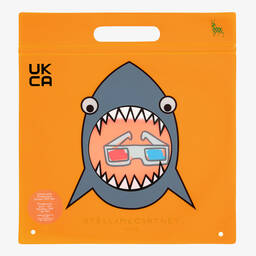 Stella McCartney Kids-Boys Orange Swim Shorts | Childrensalon Outlet