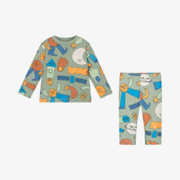 Stella McCartney Kids-Boys Organic Cosmic Print Set | Childrensalon Outlet