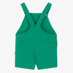 Stella McCartney Kids-Boys Organic Green Frog Overalls | Childrensalon Outlet