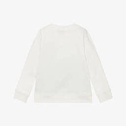 Stella McCartney Kids-Boys Organic Ivory Frog Top | Childrensalon Outlet