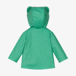Stella McCartney Kids-Плащ Лягушка Зеленый для мальчиков | Childrensalon Outlet