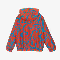 Stella McCartney Kids-Boys Red & Blue Windbreaker Jacket | Childrensalon Outlet