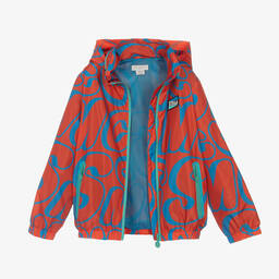 Stella McCartney Kids-Boys Red & Blue Windbreaker Jacket | Childrensalon Outlet