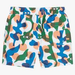 Stella McCartney Kids-Плавки-шорты с водорослями для мальчиков | Childrensalon Outlet