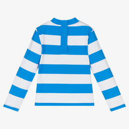 Stella McCartney Kids-Boys Striped Sun Protective Top (UPF 50+) | Childrensalon Outlet