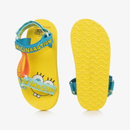 Stella McCartney Kids-صنادل صيفية للأولاد بشخصية سبونج بوب | Childrensalon Outlet