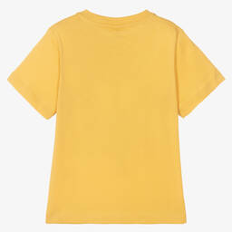 Stella McCartney Kids-Желтая футболка для мальчиков | Childrensalon Outlet