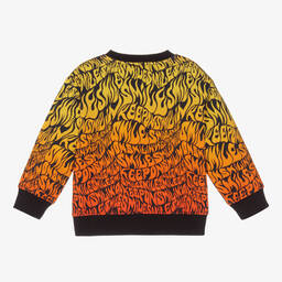 Stella McCartney Kids-Boys Yellow & Red Sweatshirt | Childrensalon Outlet