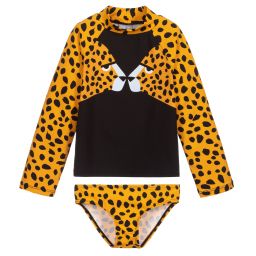 Stella McCartney Kids-Комплект для плавания с гепардами (UPF50+) | Childrensalon Outlet