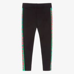 Stella McCartney Kids-Girls Black Active Leggings | Childrensalon Outlet