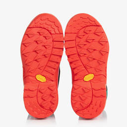 Stella McCartney Kids-Черные зимние сапоги с разноцветными звездами | Childrensalon Outlet