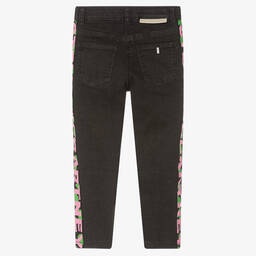 Stella McCartney Kids-Черные джинсы скинни для девочек | Childrensalon Outlet