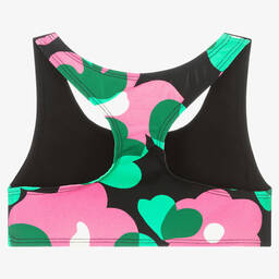 Stella McCartney Kids-Girls Black Logo Sports Top | Childrensalon Outlet