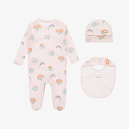 Stella McCartney Kids-طقم قطن فاخر للبنات "بلوسوم ديلايت" | Childrensalon Outlet