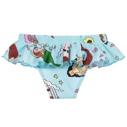 Stella McCartney Kids-Girls Blue Swim Pants | Childrensalon Outlet