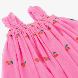 Stella McCartney Kids-Платье из тюля с цветами сакуры для девочек | Childrensalon Outlet